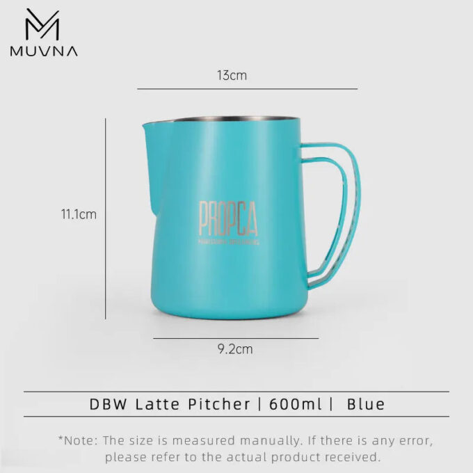 MUVNA DBW Sharp Spout Latte Art Pitcher 600ml