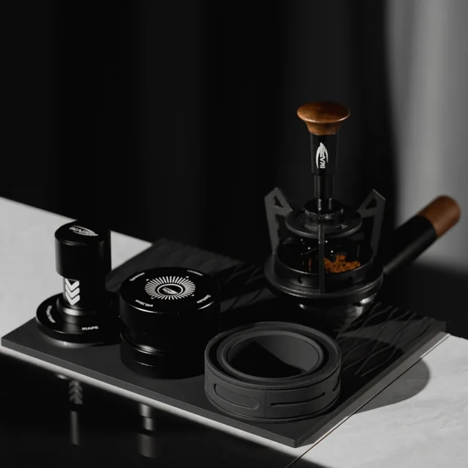 IKAPE 3-Piece Impact Tamper & Dual-Bearing Distributor Bundle (51/53.3/58.35mm)