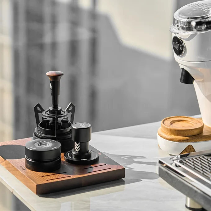IKAPE 3-Piece Impact Tamper & Dual-Bearing Distributor Bundle (51/53.3/58.35mm)
