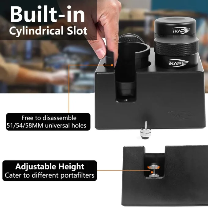 IKAPE ABS 7-in-1 Coffee Tool Organiser (51/54/58mm)