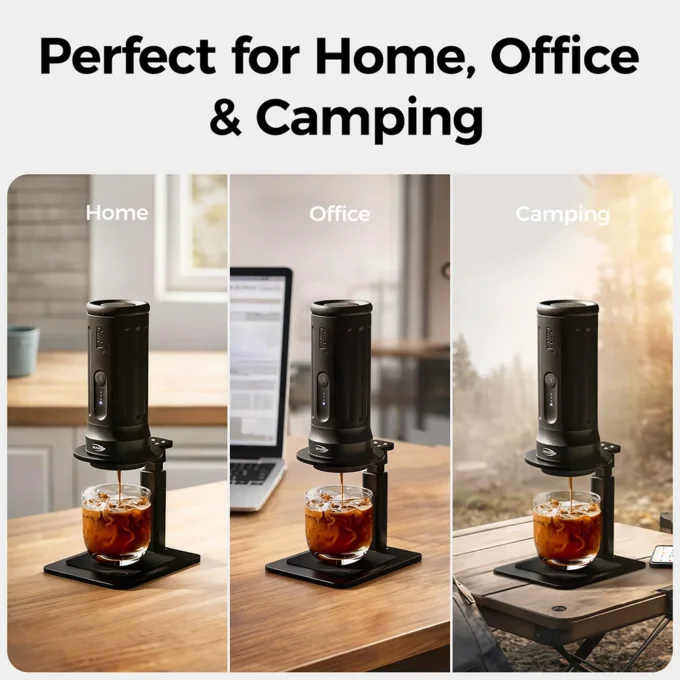 IKAPE Adjustable Portable Coffee Maker Stand