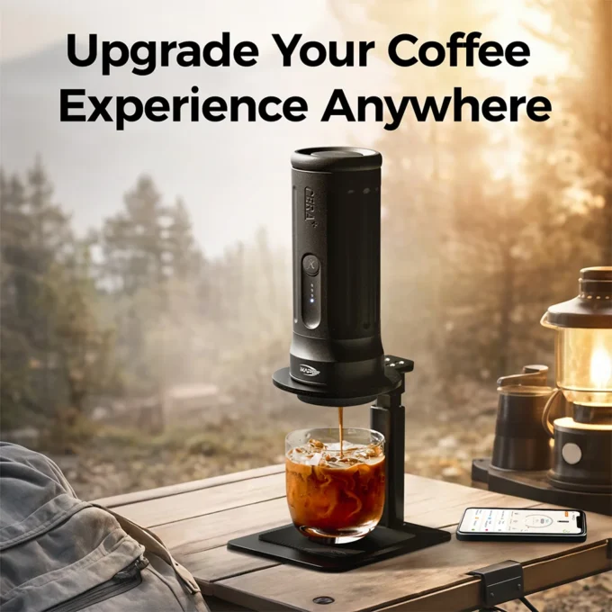 IKAPE Adjustable Portable Coffee Maker Stand