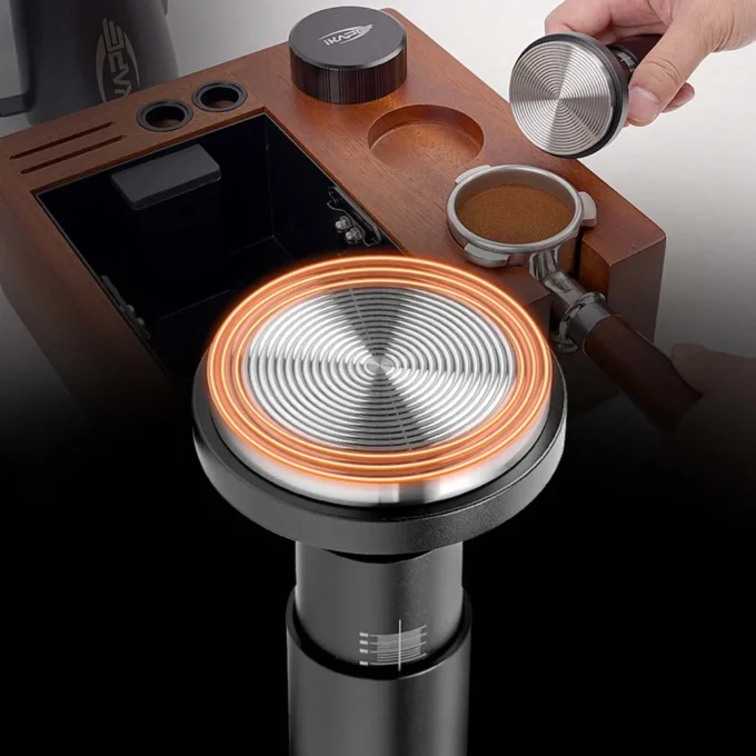 IKAPE Calibrated Adjustable Pressure Spring Tamper (51-58.5mm)