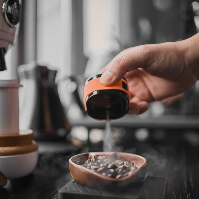 IKAPE Electric Anti-Static RDT Spray for Coffee Grinding