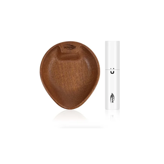 IKAPE Walnut Coffee Bean Bowl & RDT Spray Bottle Set