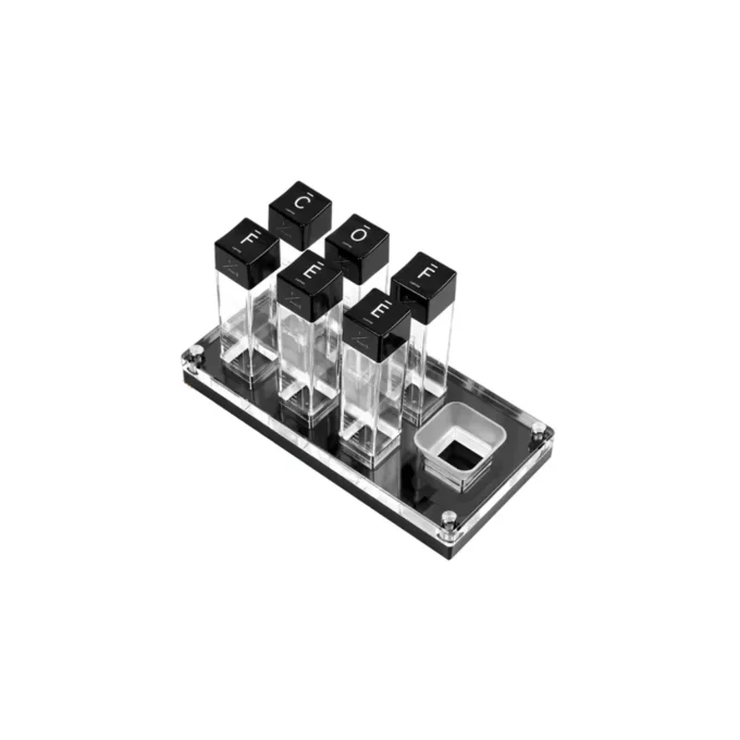 IKAPE Coffee Bean Cellars with Stand & Hopper (6 or 12 Tubes)