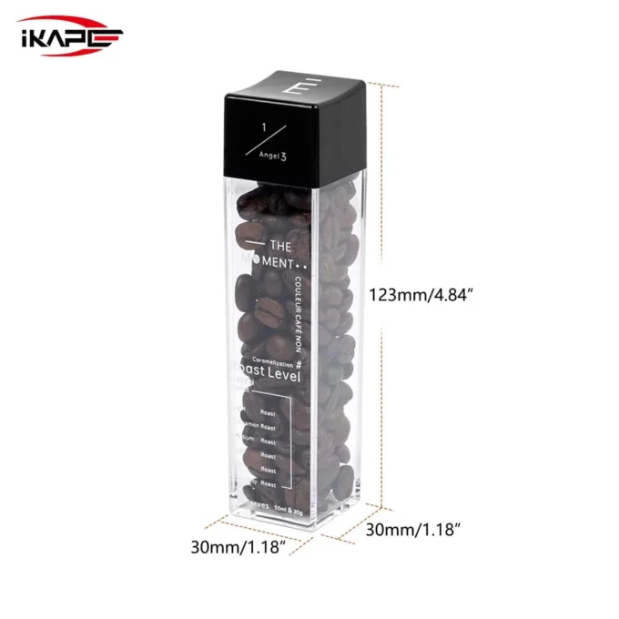IKAPE Coffee Bean Cellars with Stand & Hopper (6 or 12 Tubes)