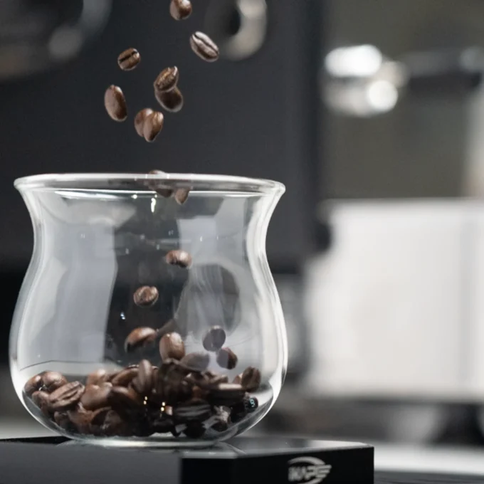 IKAPE Clear Glass Sense Coffee Cup (10.15oz/300ml)
