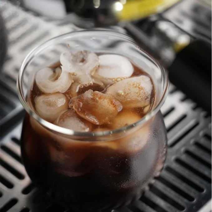 IKAPE Clear Glass Sense Coffee Cup (10.15oz/300ml)