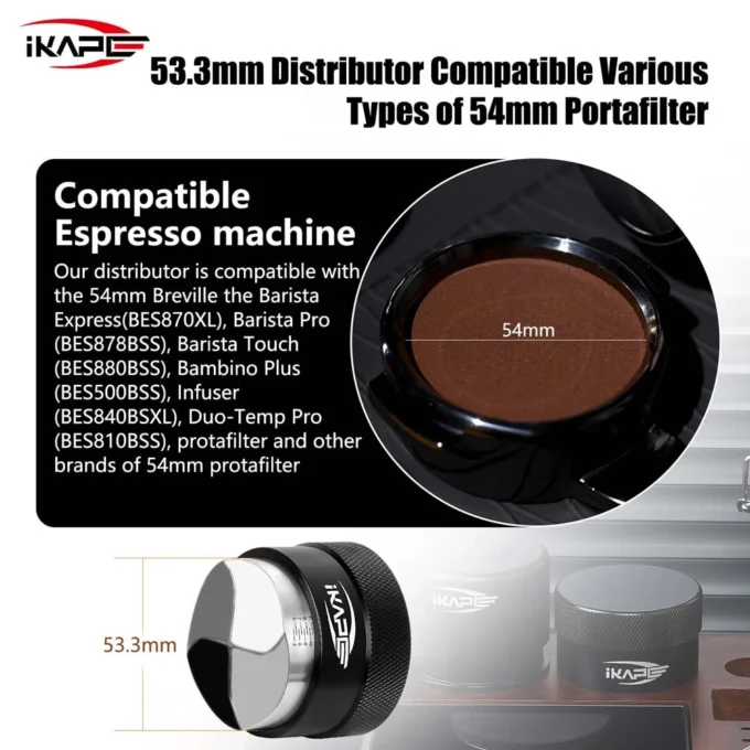 IKAPE Gravity Espresso Coffee Distributor (49-58.5mm)