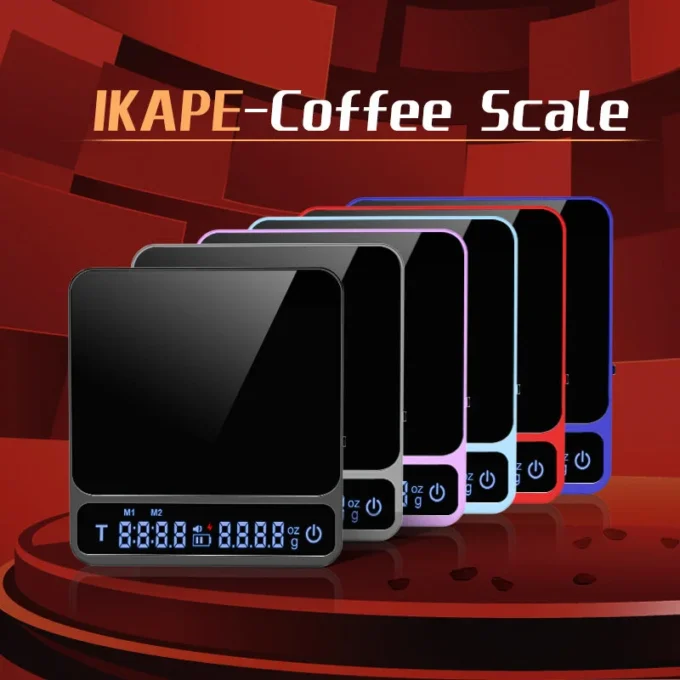 IKAPE V2 Electronic Coffee Scale for Espresso & Drip