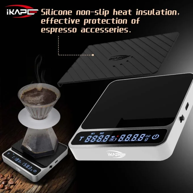 IKAPE V2 Electronic Coffee Scale for Espresso & Drip