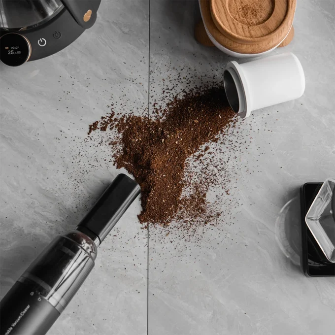 IKAPE Electric Coffee Powder Vacuum Cleaner