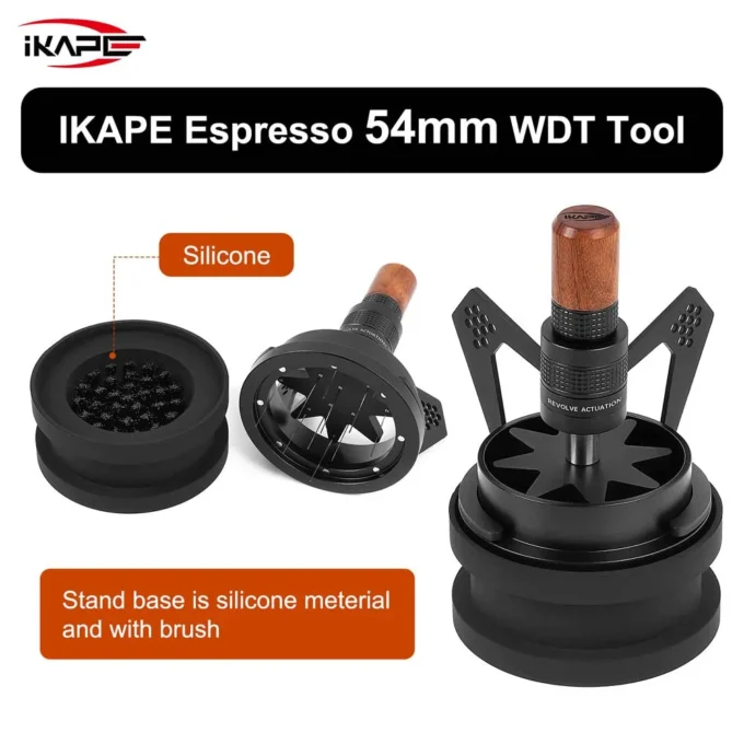 IKAPE Rotary WDT Espresso Distribution Tool (51/54/58mm)