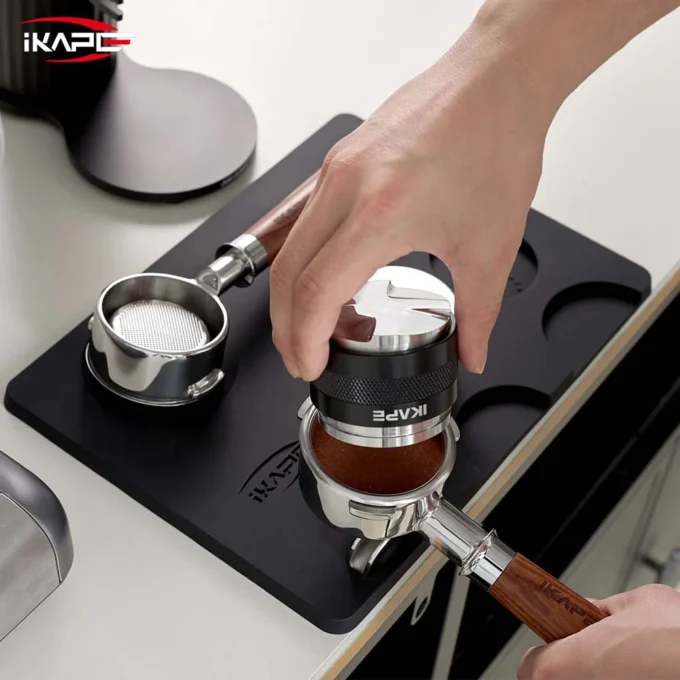 IKAPE Coffee Tamper Station Silicone Mat