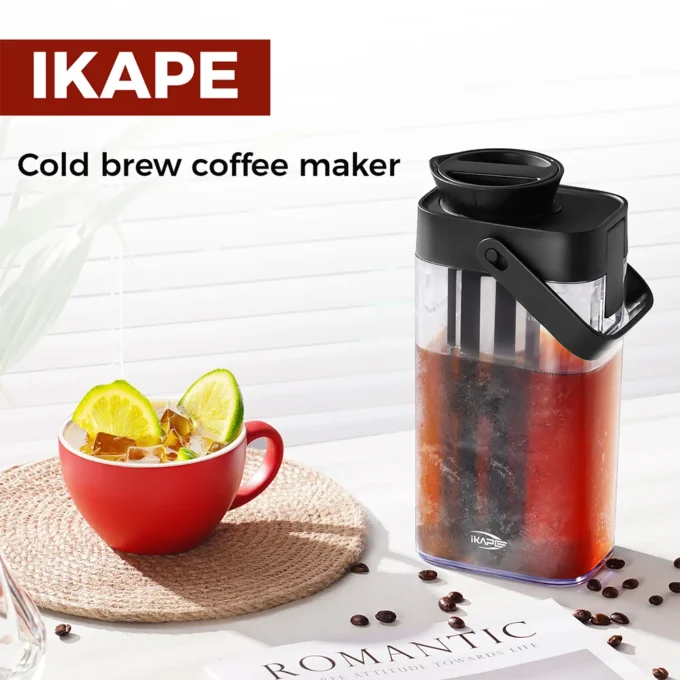 IKAPE Cold Brew Coffee Maker 1100ml / 33.8oz