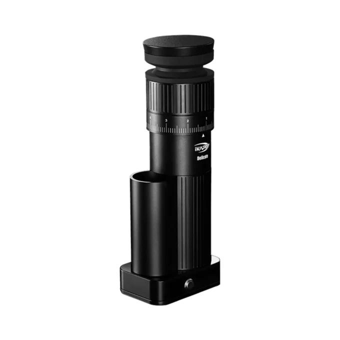 Ikape Electric Coffee Grinder Adjustable Burr Mill Plug In V