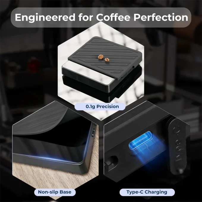 IKAPE SC35 Mini Smart Electronic Espresso Coffee Scale