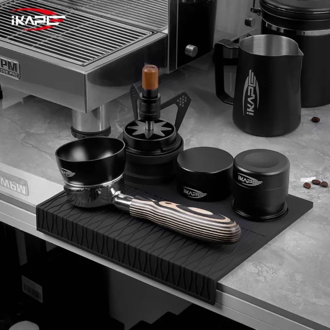 IKAPE V2 Espresso Coffee Tamper Mat (Silicone)