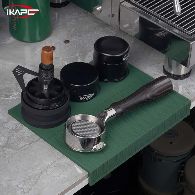 IKAPE V2 Espresso Coffee Tamper Mat (Silicone)