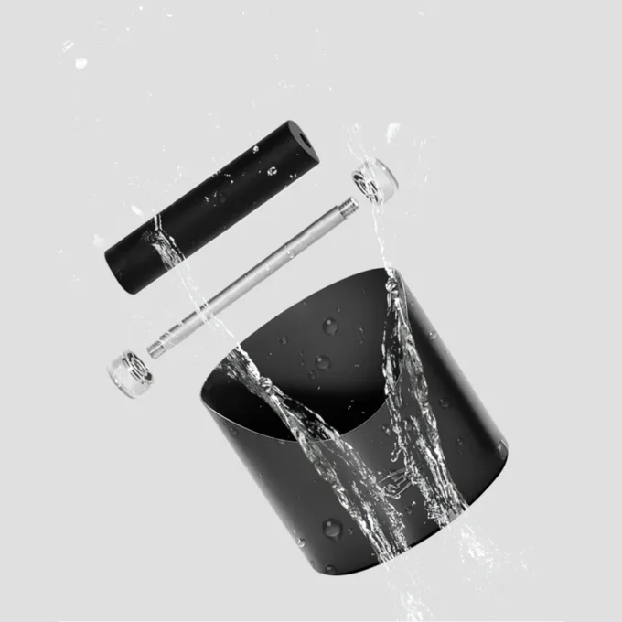 IKAPE Espresso Knock Box for Coffee Grounds