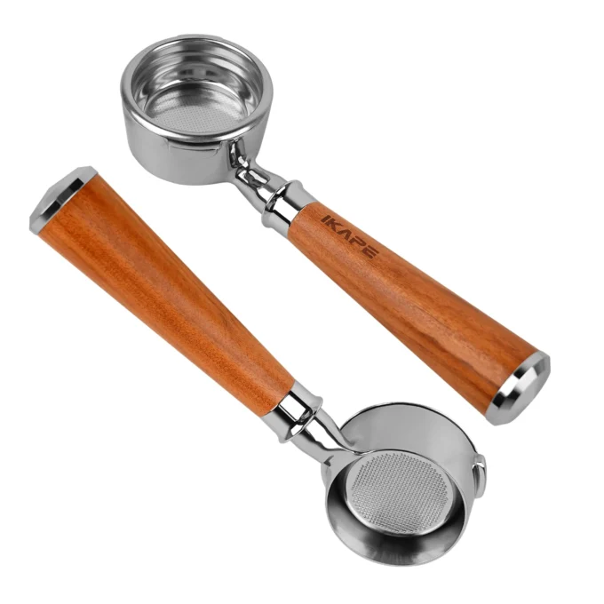 IKAPE Bottomless Portafilter (51/54/58mm Espresso Machines)
