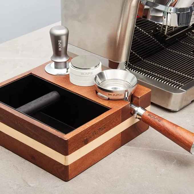 IKAPE Bottomless Portafilter (51/54/58mm Espresso Machines)