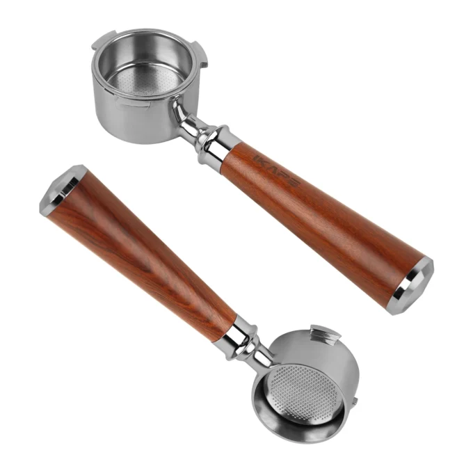 IKAPE Bottomless Portafilter (51/54/58mm Espresso Machines)