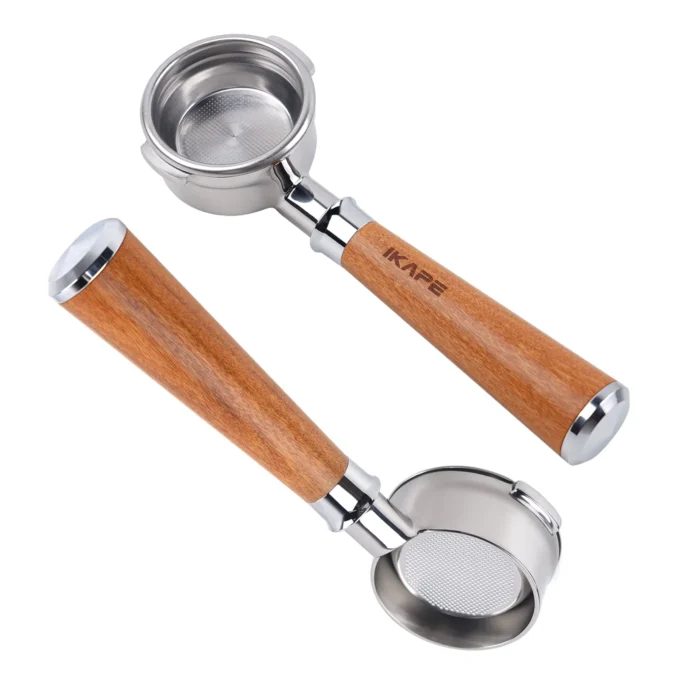IKAPE Bottomless Portafilter (51/54/58mm Espresso Machines)