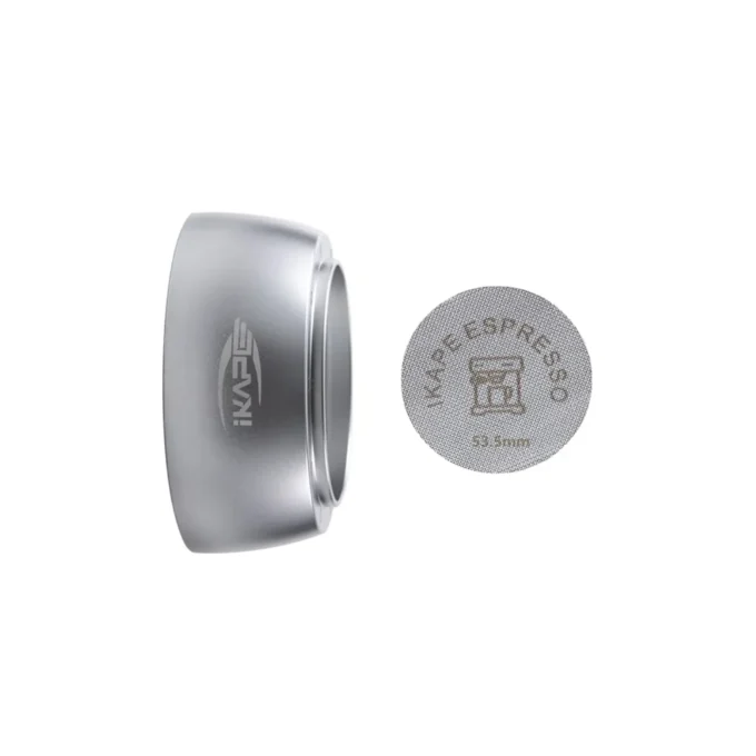 IKAPE Magnetic Espresso Dosing Funnel with Puck Screen (51/53.5/58.5mm)
