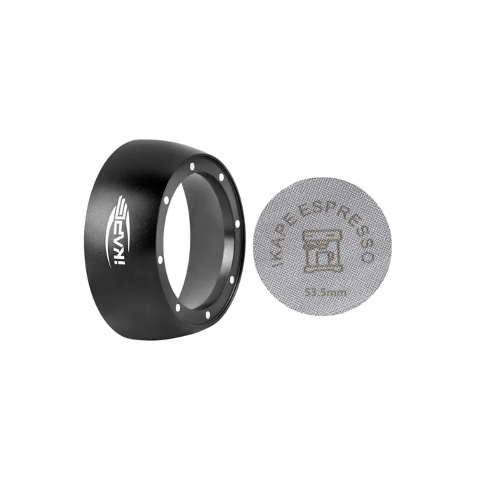 IKAPE Magnetic Espresso Dosing Funnel with Puck Screen (51/53.5/58.5mm)