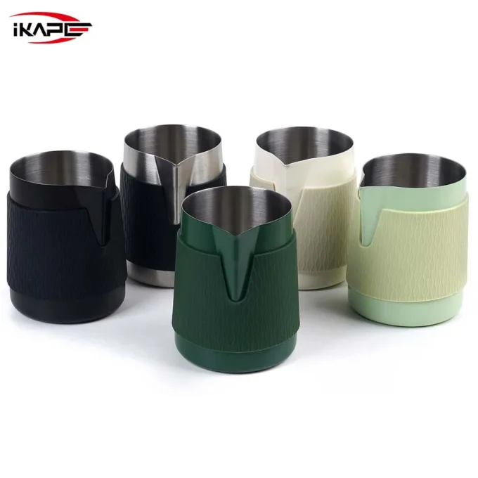 IKAPE Handleless Milk Frothing Pitcher (500/600ml)