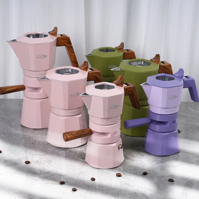 IKAPE Espresso Moka Pot (2 & 4 Shot)