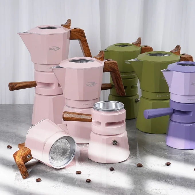IKAPE Espresso Moka Pot (2 & 4 Shot)