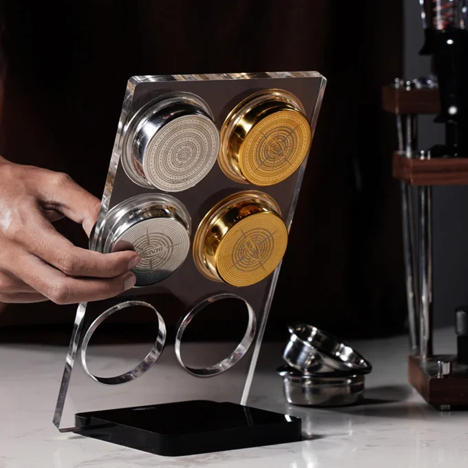 IKAPE Espresso Portafilter Basket Display Stand (54/58mm)