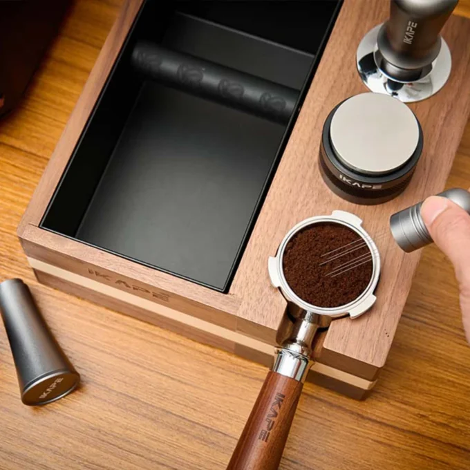 IKAPE Espresso V1 Knock Box & Accessories Organizer