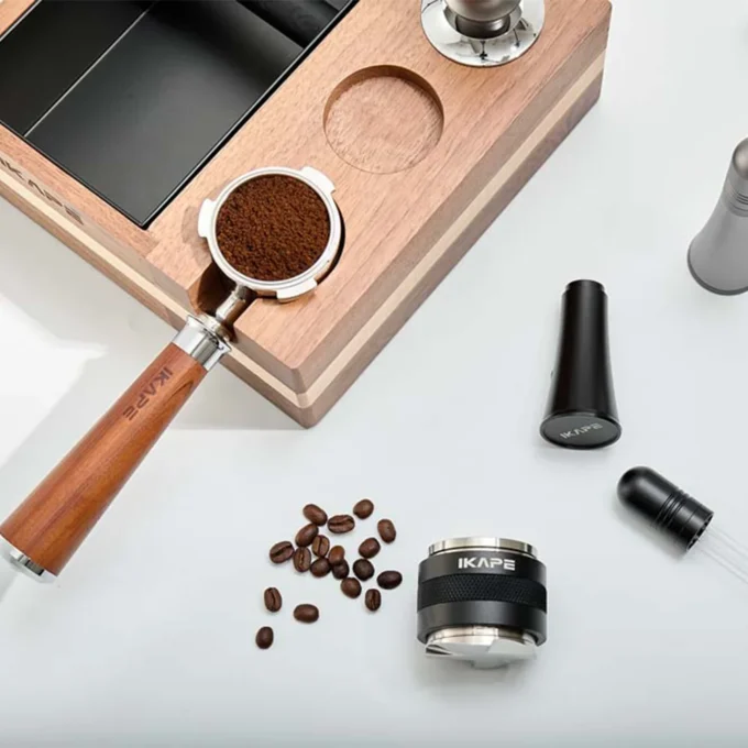 IKAPE Espresso V1 Knock Box & Accessories Organizer