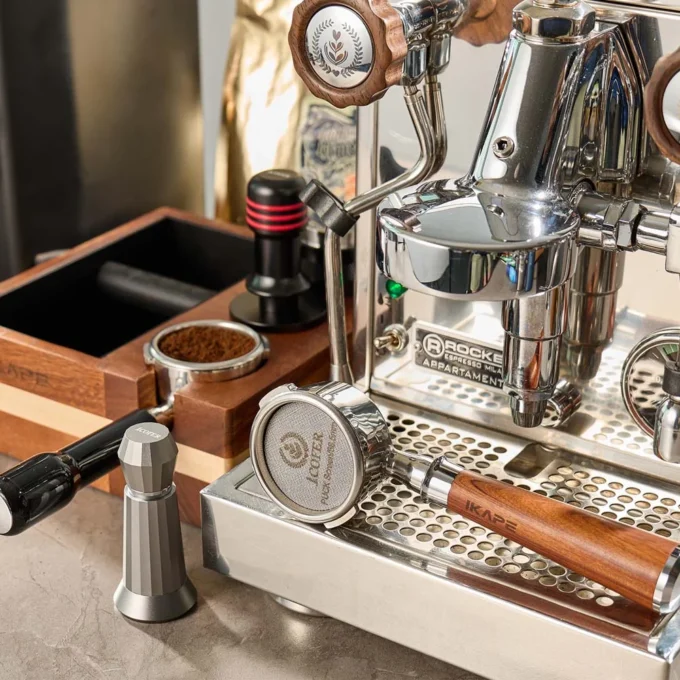 IKAPE Espresso V1 Knock Box & Accessories Organizer