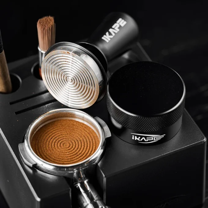 IKAPE V3 Spring Loaded Calibrated Espresso Tamper (45.5-58.35mm)