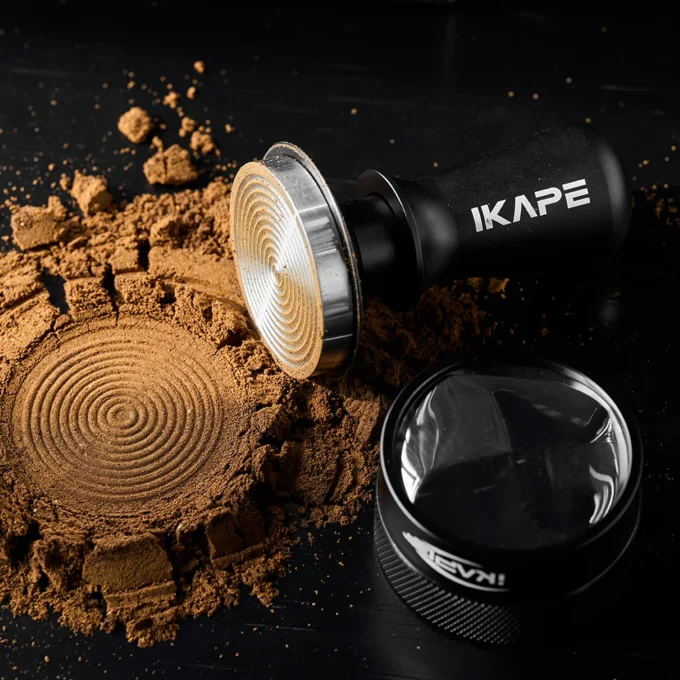 IKAPE V3 Spring Loaded Calibrated Espresso Tamper (45.5-58.35mm)