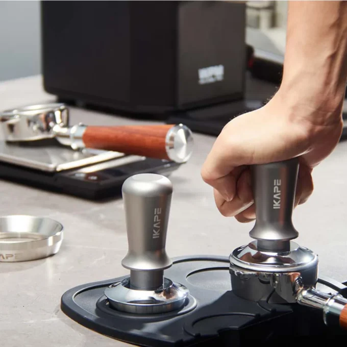 IKAPE V3 Spring Loaded Calibrated Espresso Tamper (45.5-58.35mm)