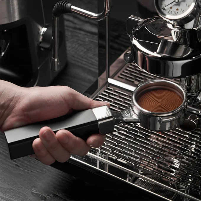 IKAPE Cuboid Flat-Base E61 Bottomless Portafilter