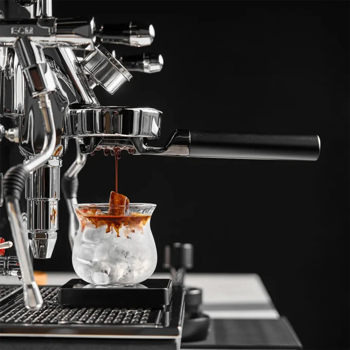 IKAPE KKLUO Flat-Bottom Bottomless Portafilter with Basket