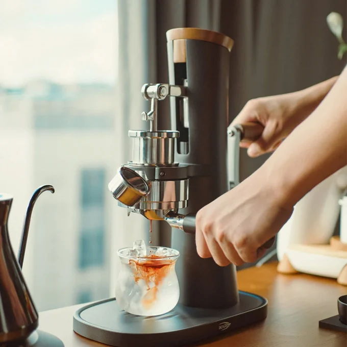 IKAPE Alkaid Hand-Cranked Manual Espresso Machine