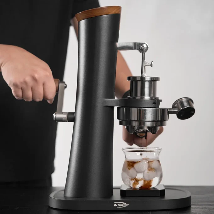 IKAPE Alkaid Hand-Cranked Manual Espresso Machine