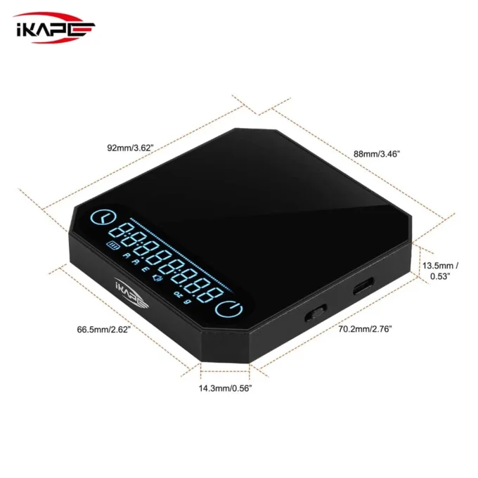 IKAPE Metal Smart Palm Electronic Coffee Scale V3