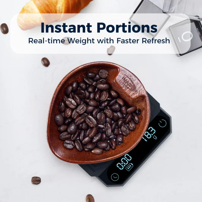 IKAPE Metal Smart Palm Electronic Coffee Scale V3