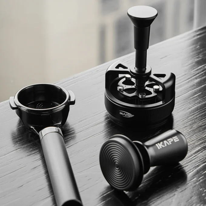IKAPE One-Press Spring-Back Espresso WDT Tool (51/54/58mm)