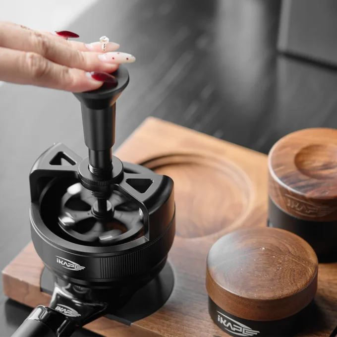 IKAPE One-Press Spring-Back Espresso WDT Tool (51/54/58mm)