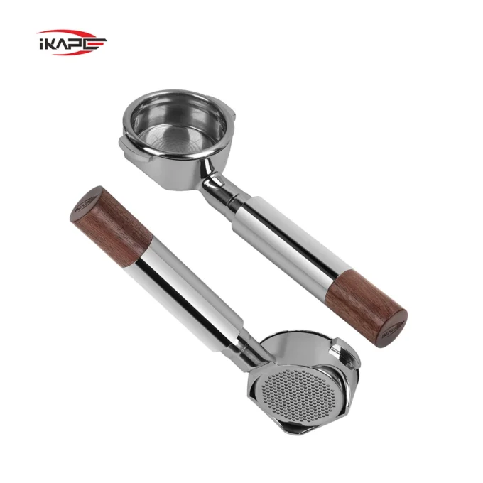 IKAPE Openwork Bottomless Portafilter with Precision Basket (54/58mm)